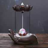 Lotus Waterfall Incense Burner