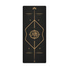 Black Suede Yoga Mat