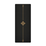 Black Suede Yoga Mat