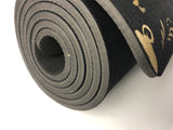 Black Suede Yoga Mat